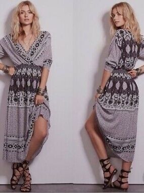 Free People She’s a Lady Reversible Midi Dress